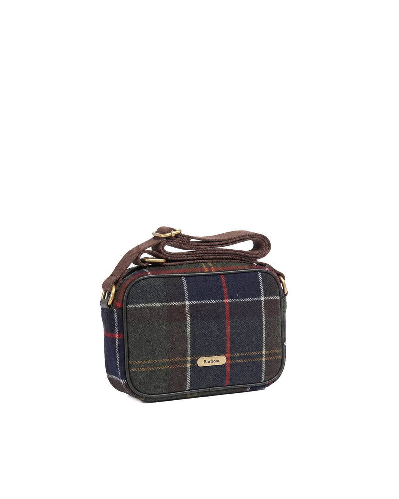 Barbour Contin Mini Crossbody Bag — Navy Polyester
