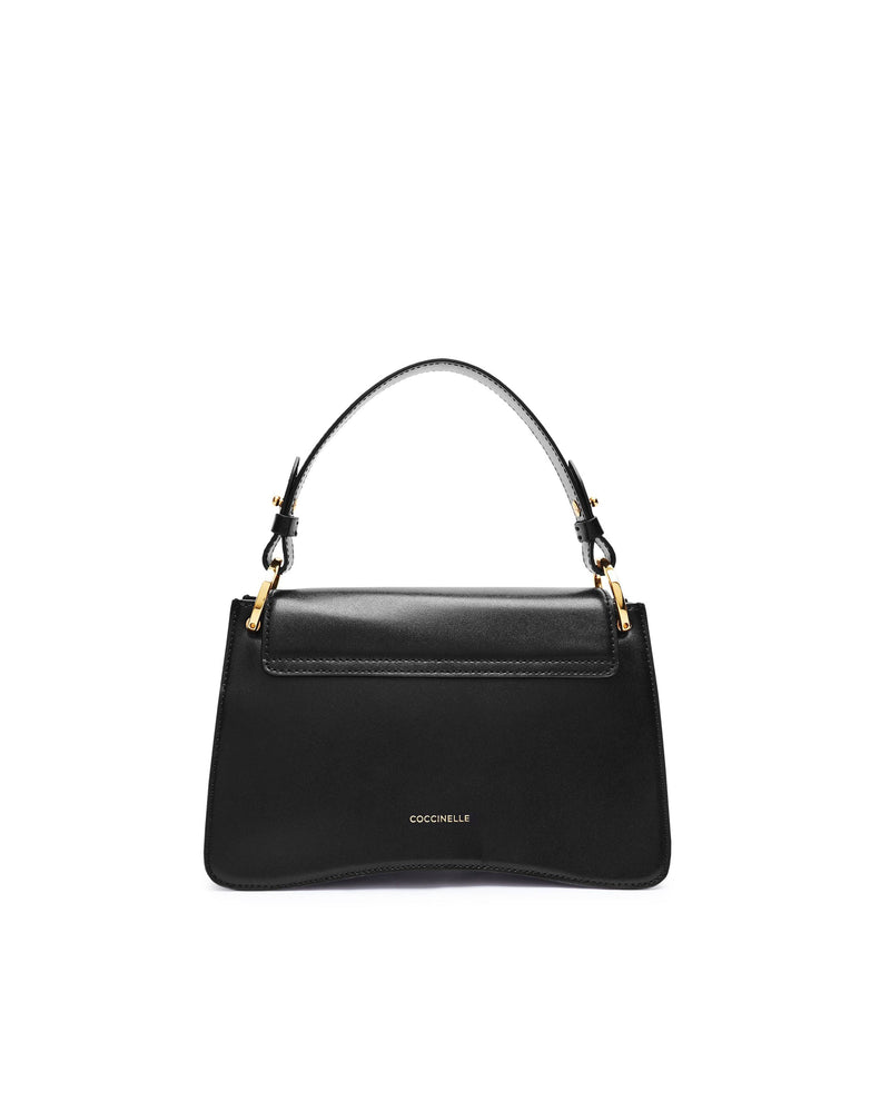 Coccinelle C-Me Top Handle Bag — Black