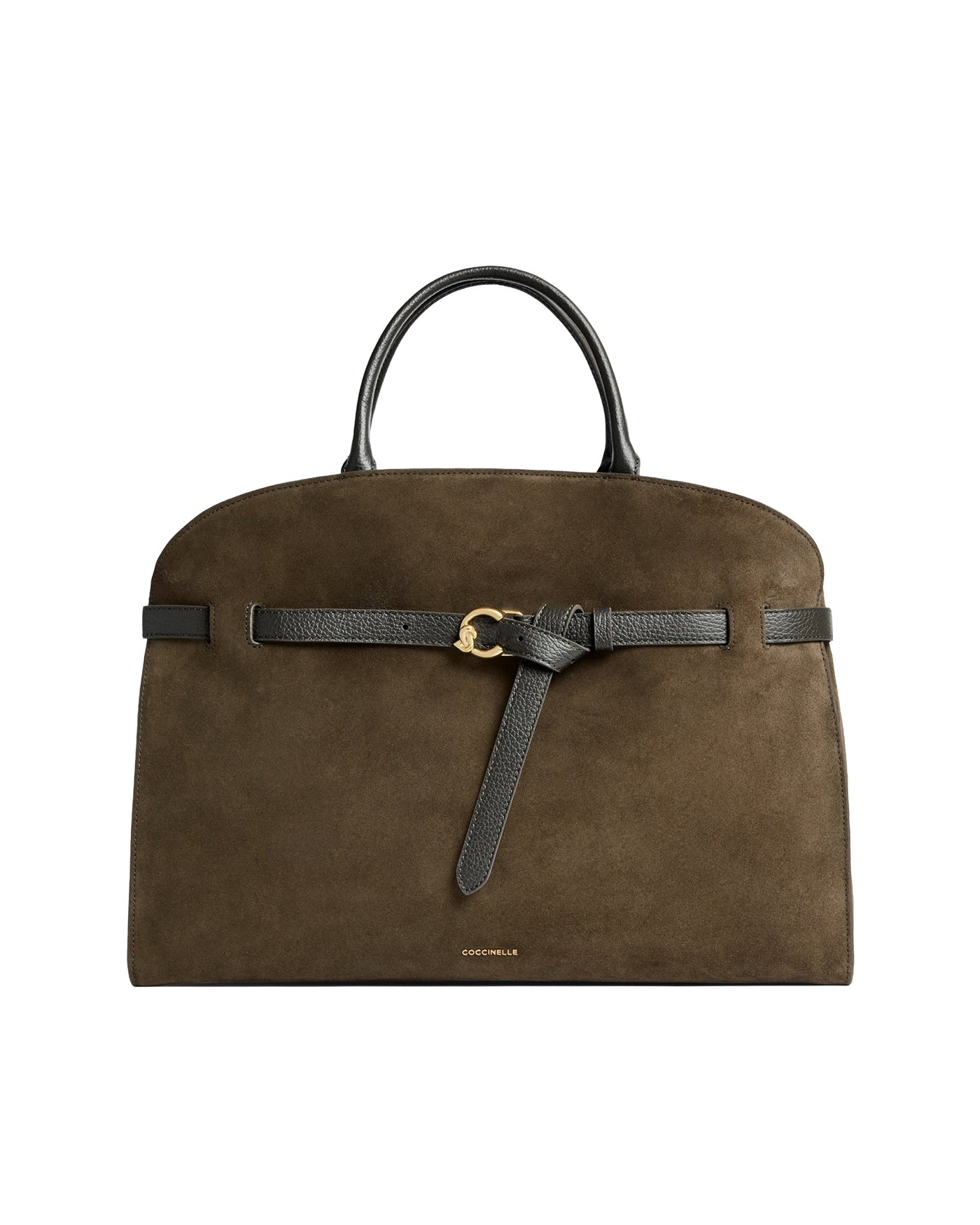 Coccinelle Top Handle Bag — Taupe