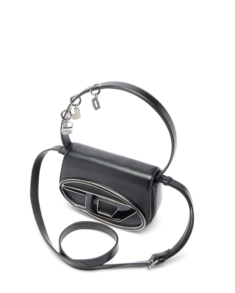 Diesel 1dr Charms Shoulder Bag — Black Pmu