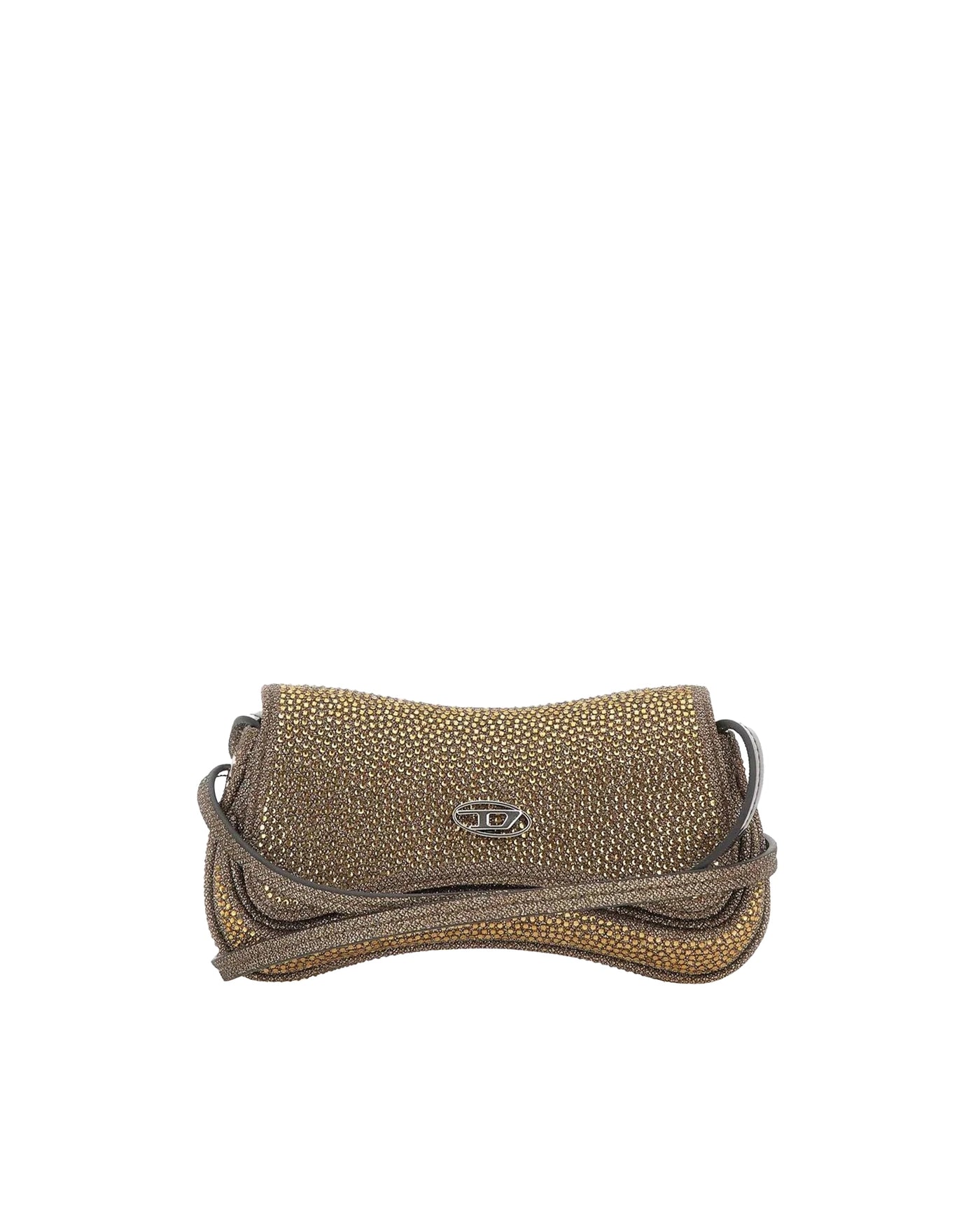 Diesel Play Xs Crossbody Bag — Brown Polyester