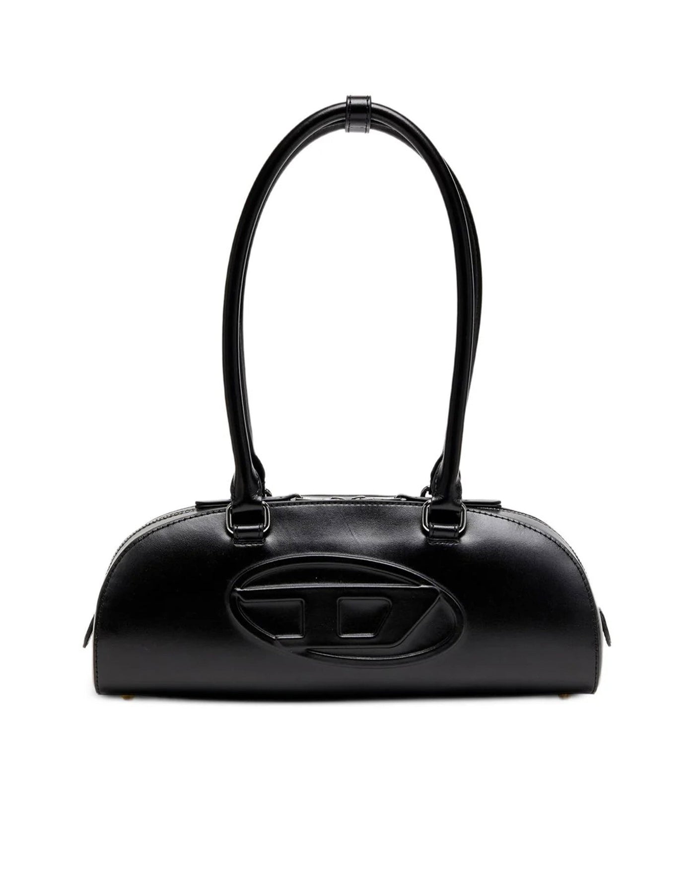 Diesel Dome Bowling Shoulder Bag — Black Pmu