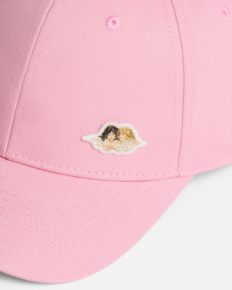 Fiorucci W02fpaha135 Cotton Angels Patch Baseball Cap — Pink Caps