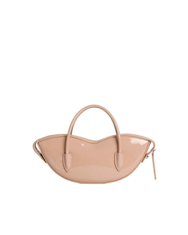 Fiorucci Shoulder Bag — Beige Polyurethane