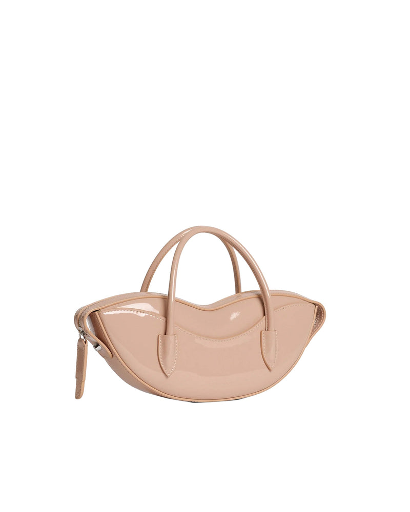 Fiorucci Shoulder Bag — Beige Polyurethane