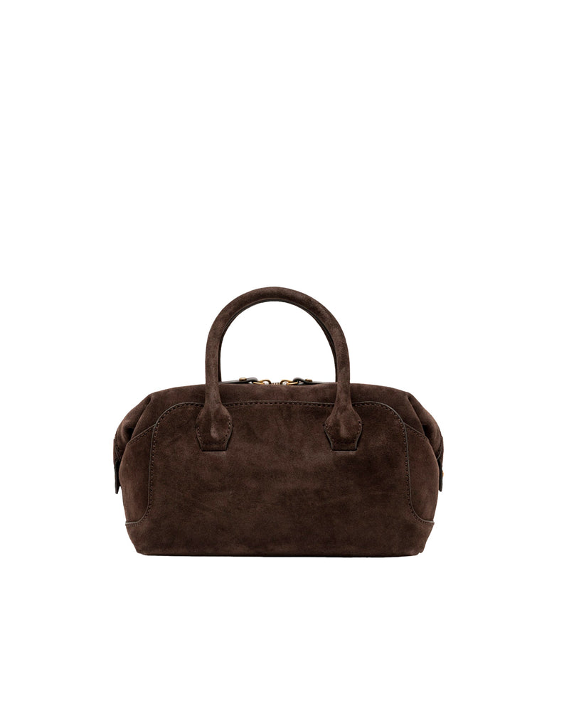 Gianni Chiarini Gemma Top Handle Bag — Brown Cow Leather