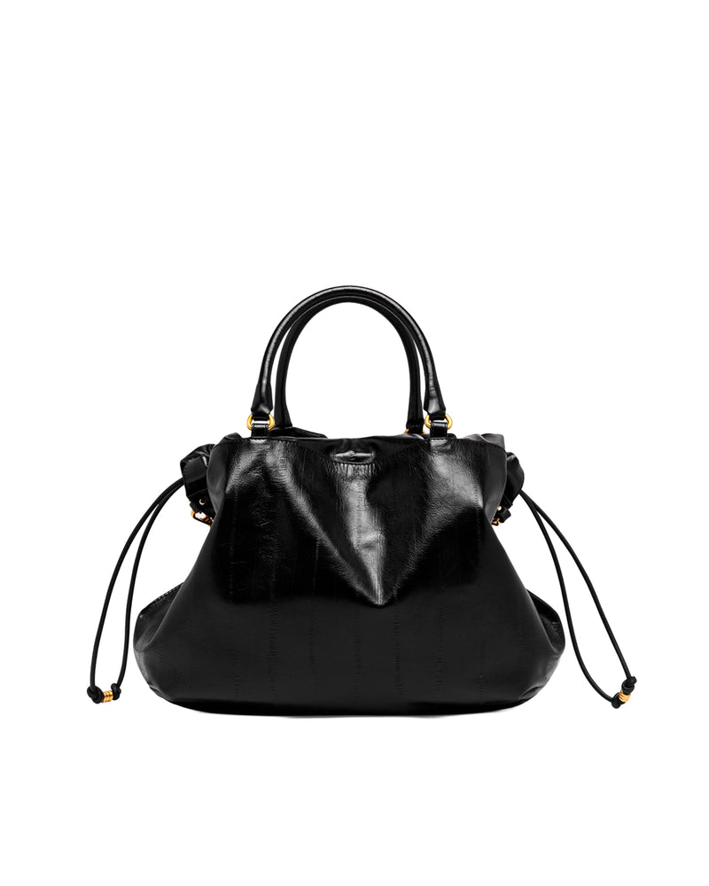 Gianni Chiarini Morgana Shoulder Bag — Black