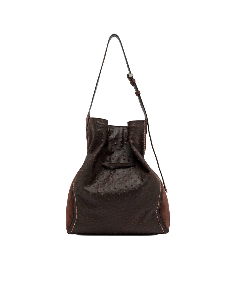 Gianni Chiarini Firenze Shoulder Bag — Brown