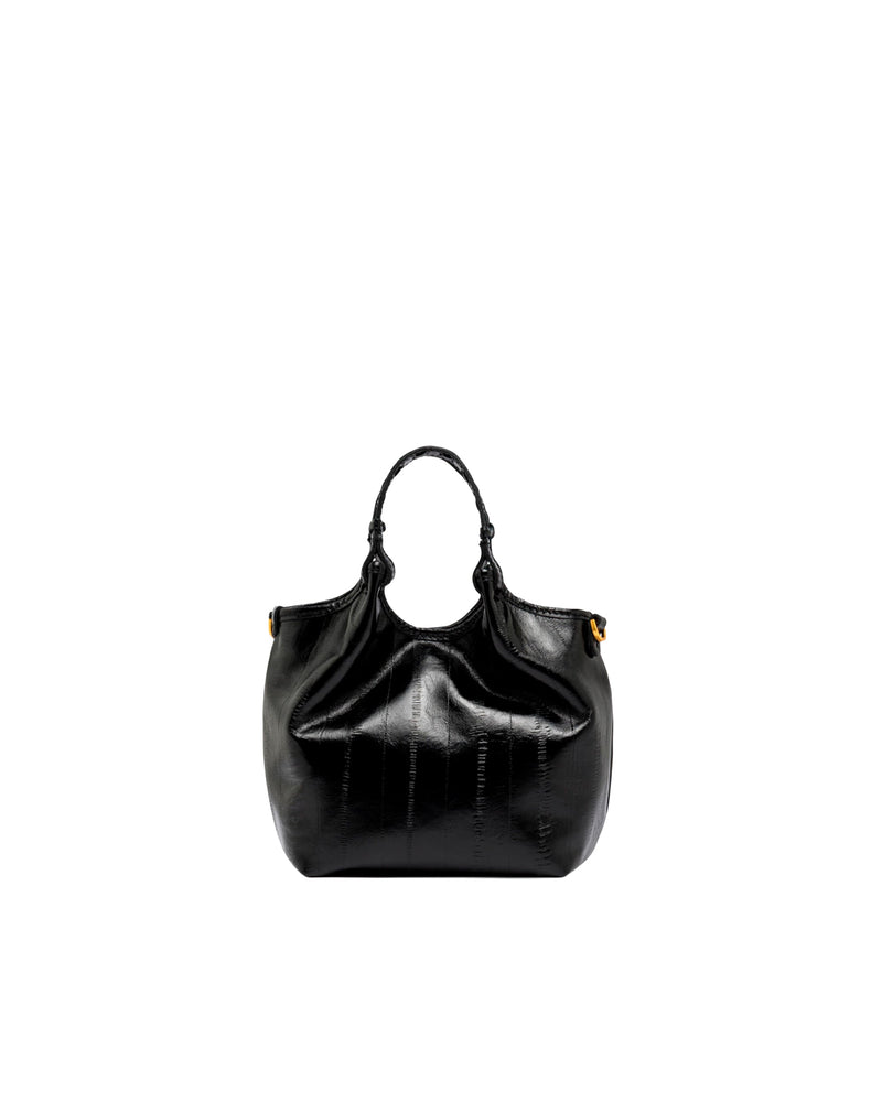 Gianni Chiarini Dua Shoulder Bag — Black Cow Leather