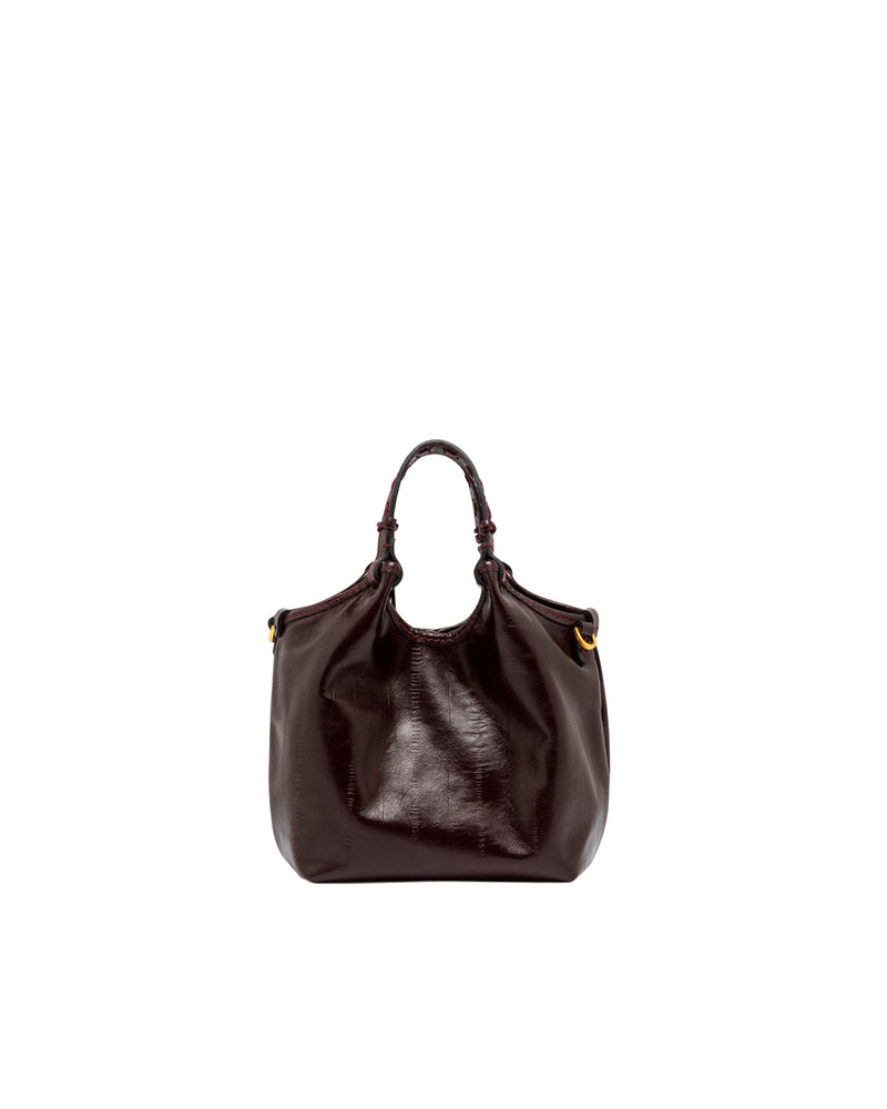 Gianni Chiarini Dua Shoulder Bag — Brown Cow Leather