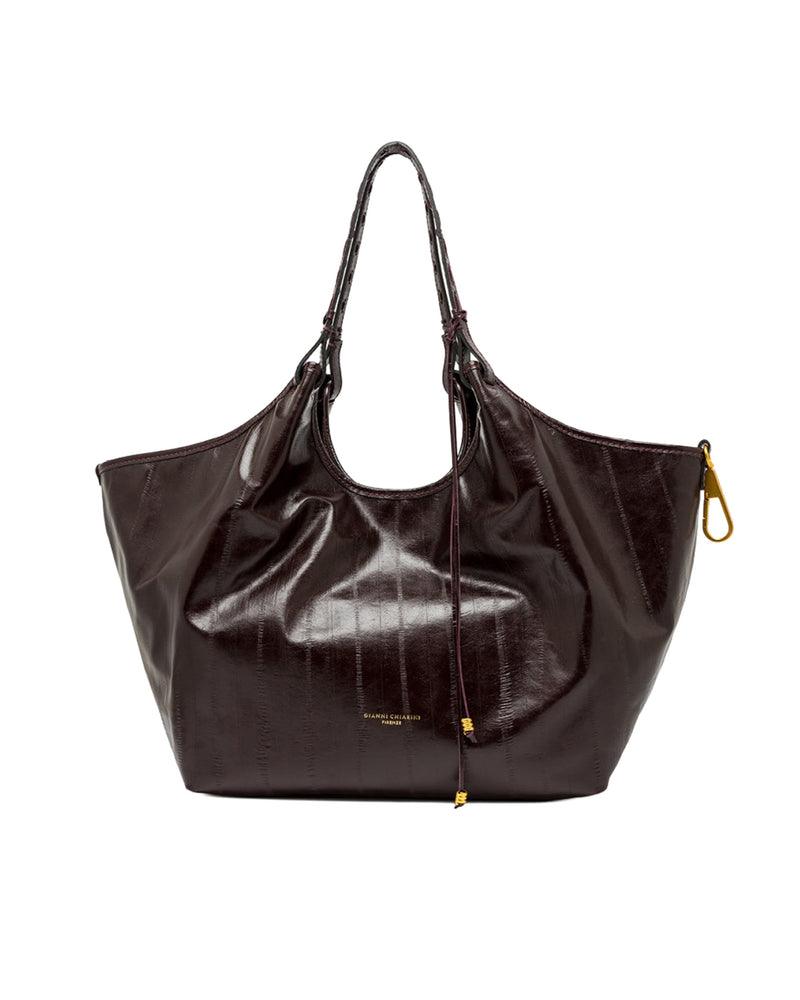 Gianni Chiarini Dua Shoulder Bag — Red Cow Leather