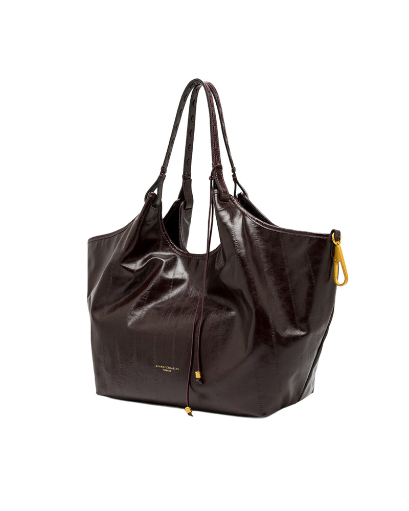 Gianni Chiarini Dua Shoulder Bag — Red Cow Leather