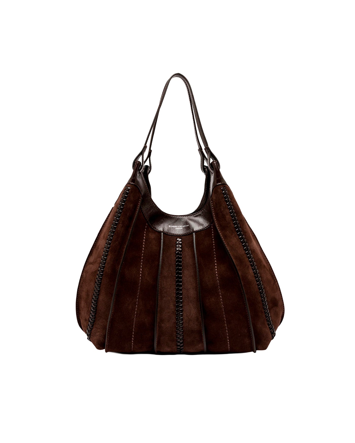 Gianni Chiarini Dua Hobo Bag — Brown Cow Leather