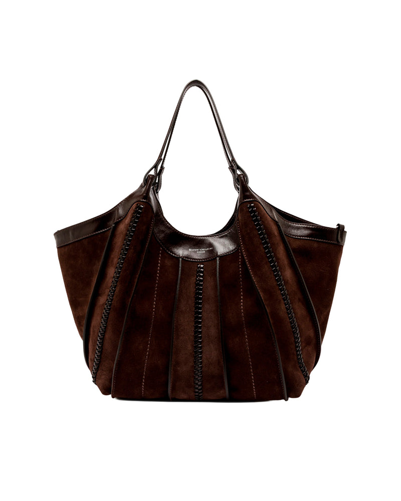 Gianni Chiarini Dua Hobo Bag — Brown Cow Leather