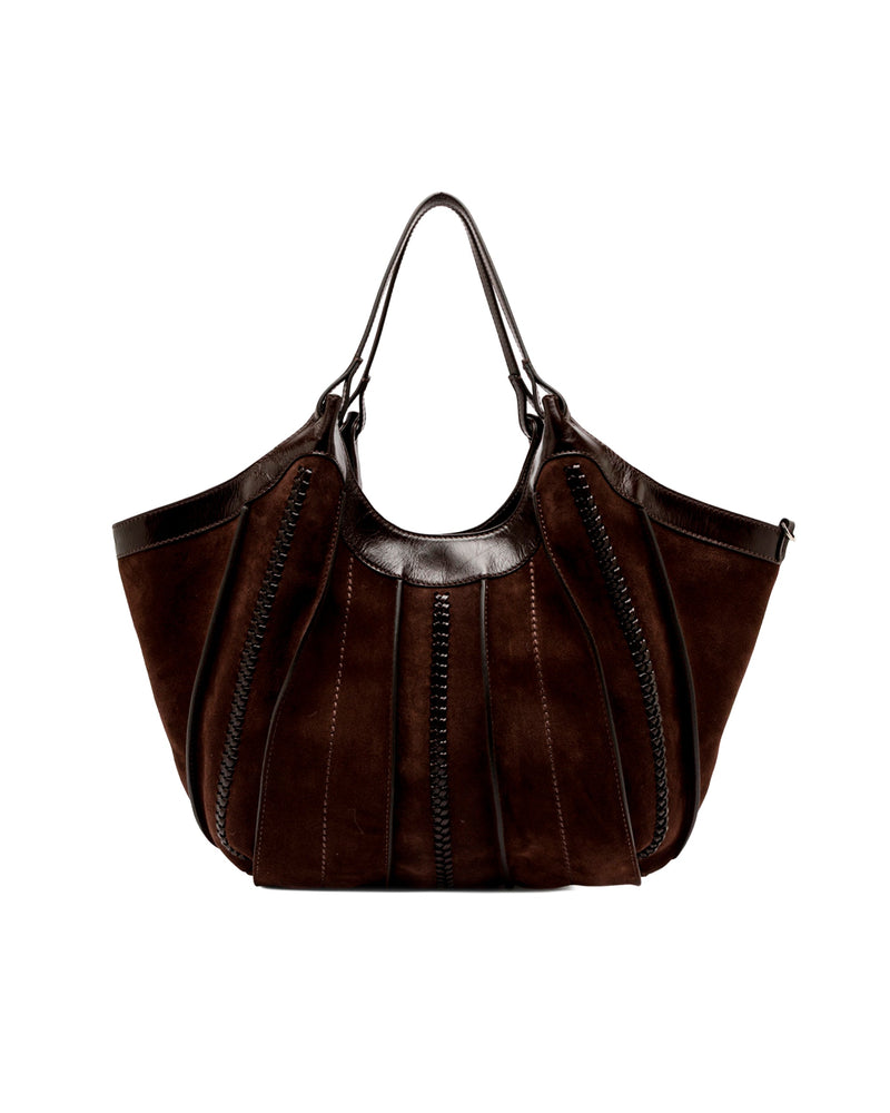 Gianni Chiarini Dua Hobo Bag — Brown Cow Leather
