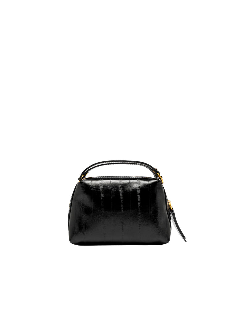 Gianni Chiarini Alifa Top Handle Bag — Black