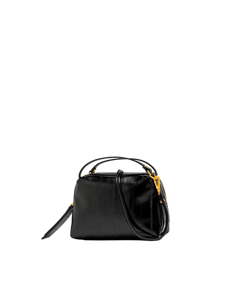 Gianni Chiarini Alifa Top Handle Bag — Black