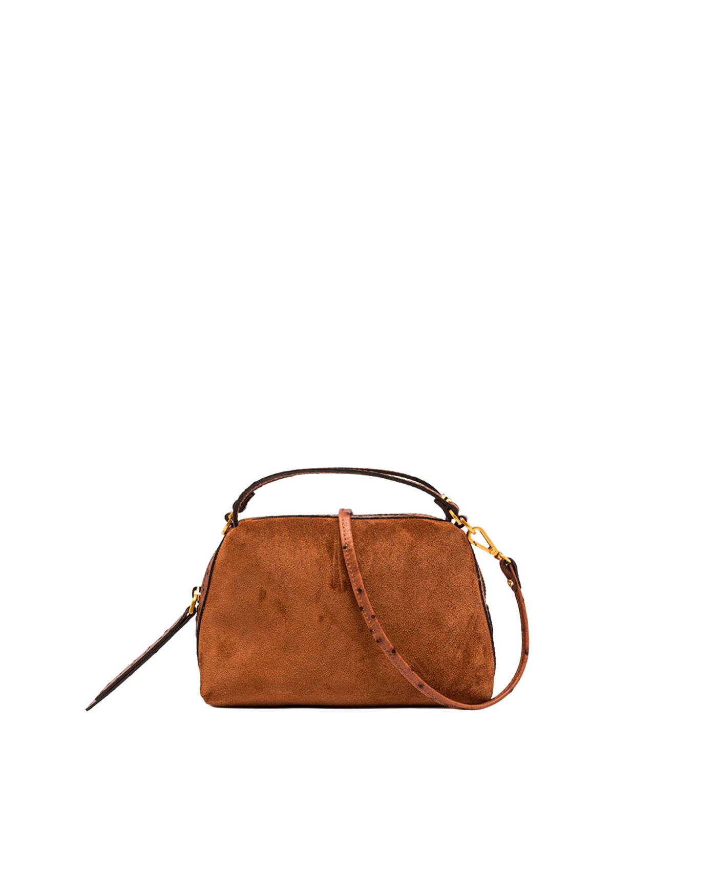 Gianni Chiarini Alifa Top Handle Bag — Brown
