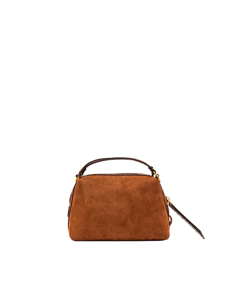 Gianni Chiarini Alifa Top Handle Bag — Brown