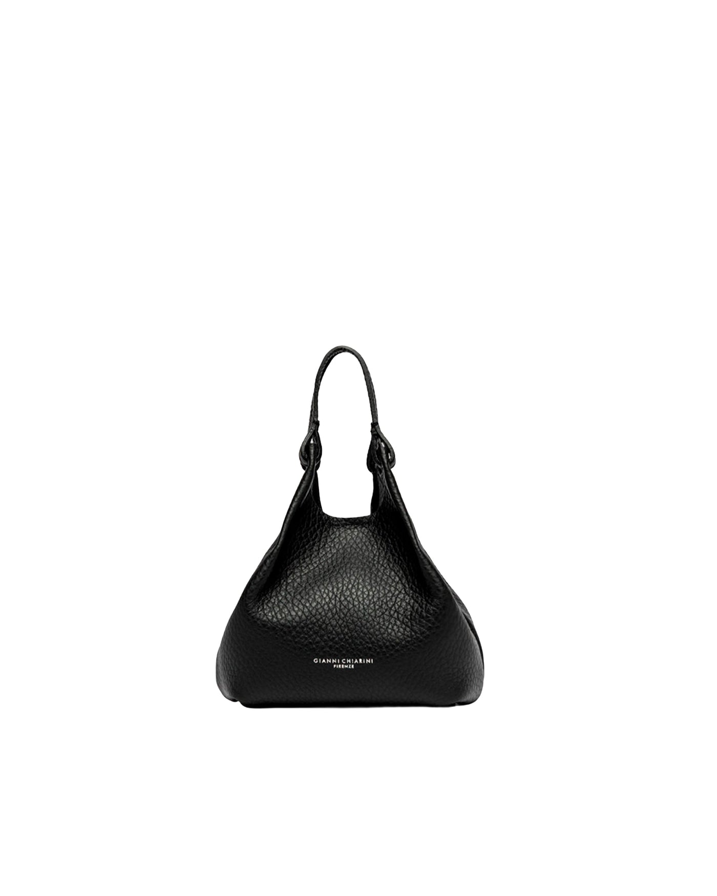 Gianni Chiarini Dua Shoulder Bag — Black Cow Leather