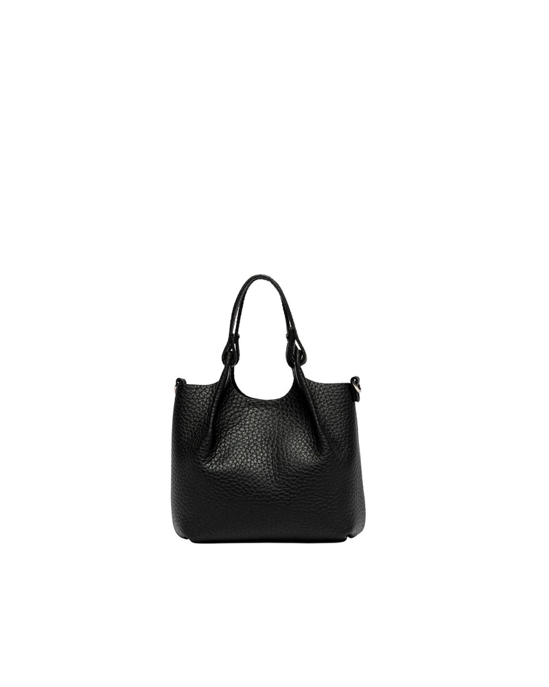 Gianni Chiarini Dua Shoulder Bag — Black Cow Leather