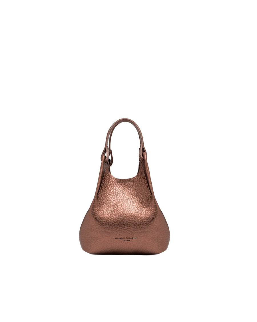 Gianni Chiarini Dua Moon Shoulder Bag — Bronze Cow Leather