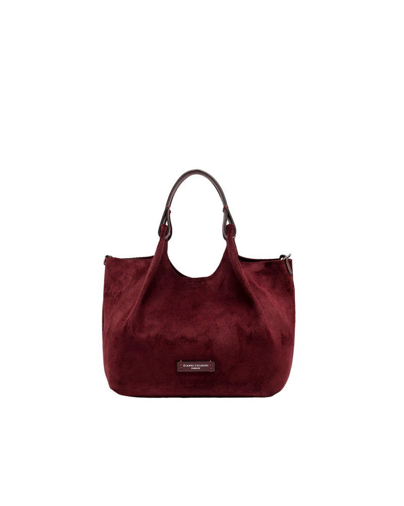 Gianni Chiarini Dua Shoulder Bag — Burgundy