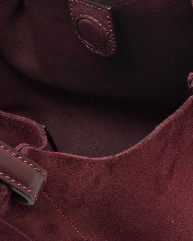 Gianni Chiarini Dua Shoulder Bag — Burgundy