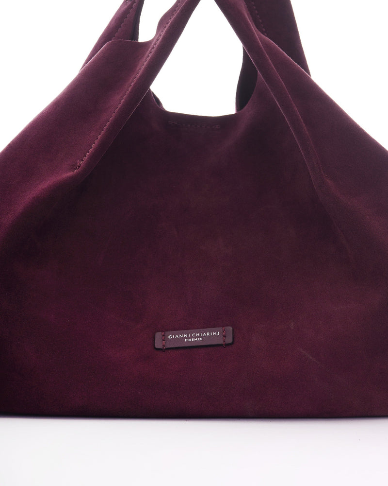 Gianni Chiarini Dua Shoulder Bag — Burgundy
