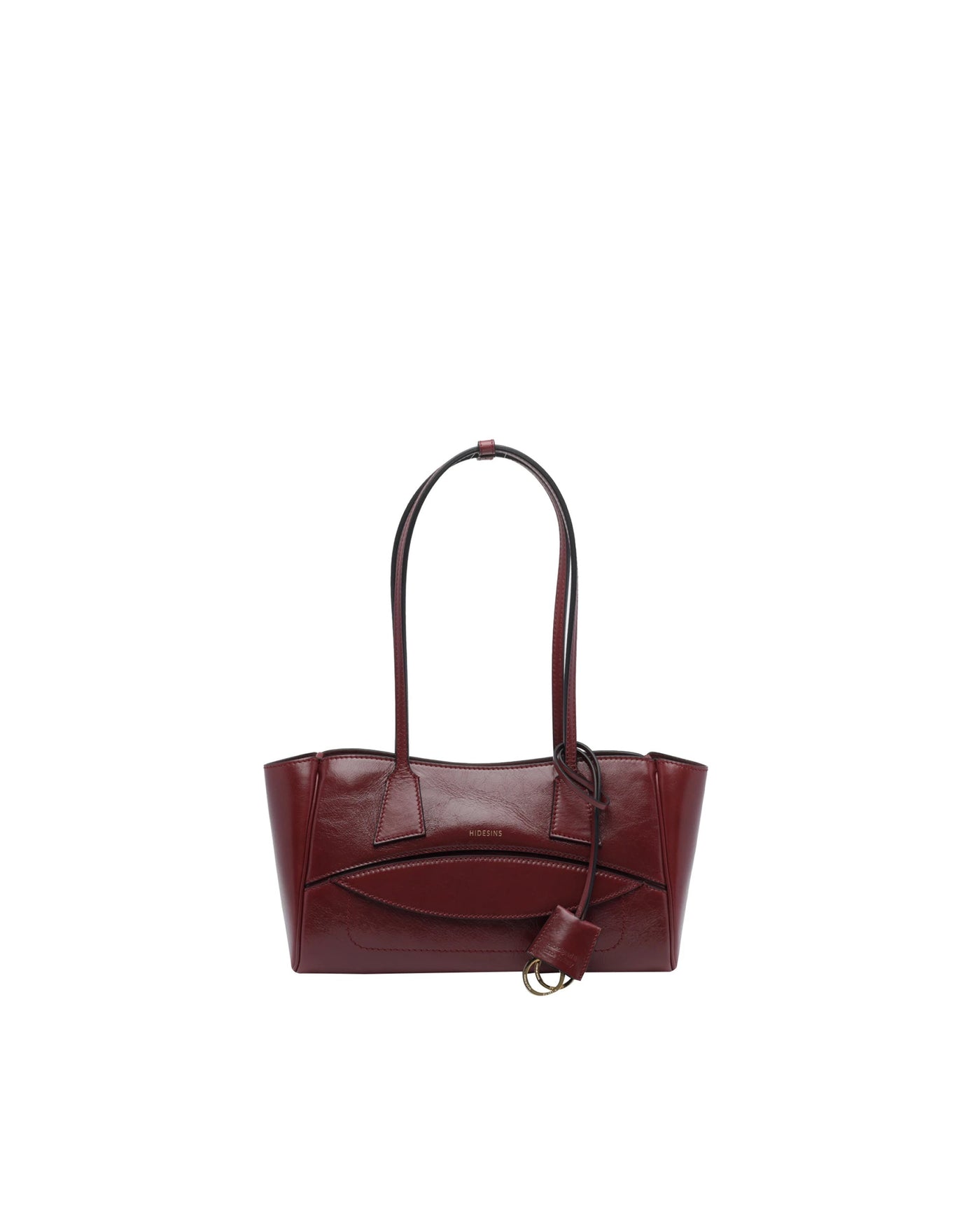 Hidesins Shopper S Shoulder Bag — Wine Calf Leather