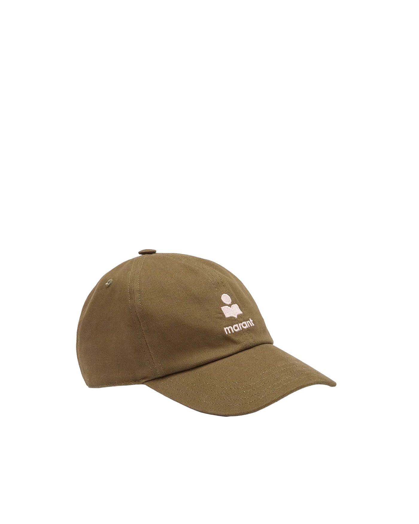 Isabel Marant Cq053xfa Baseball Cap — Khaki Cotton Caps