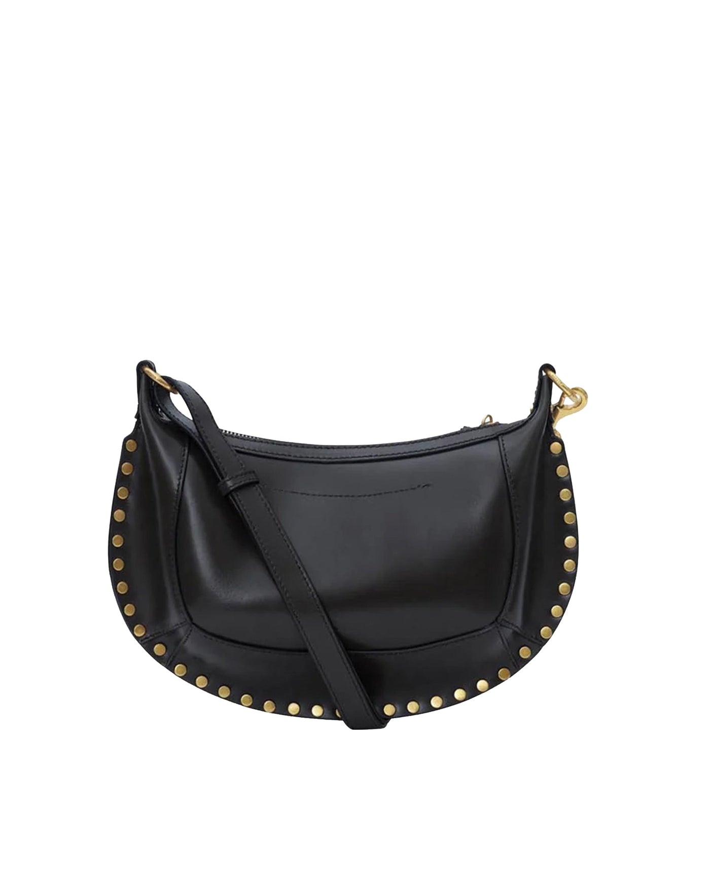 Isabel Marant Oskan Moon Shoulder Bag — Black