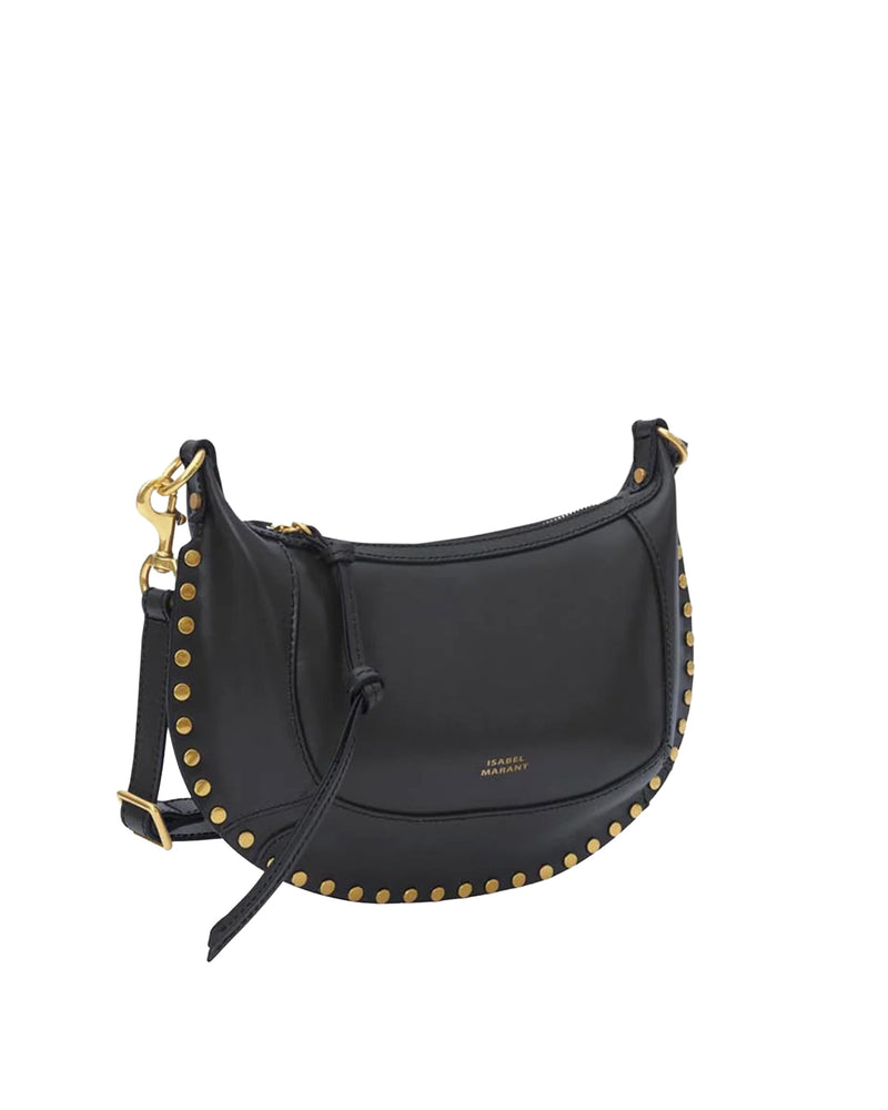 Isabel Marant Oskan Moon Shoulder Bag — Black