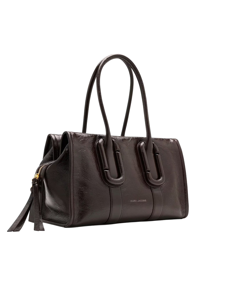 Marc Jacobs Bebe City Tote Shoulder Bag — Black Cow Leather