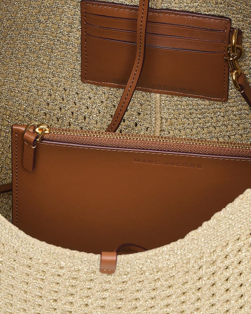 Marc Jacobs Shoulder Bag — Beige Polyester