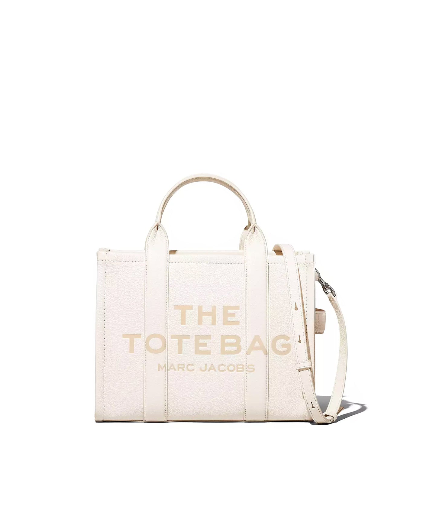 Marc Jacobs Tote Bag — White Cow Leather
