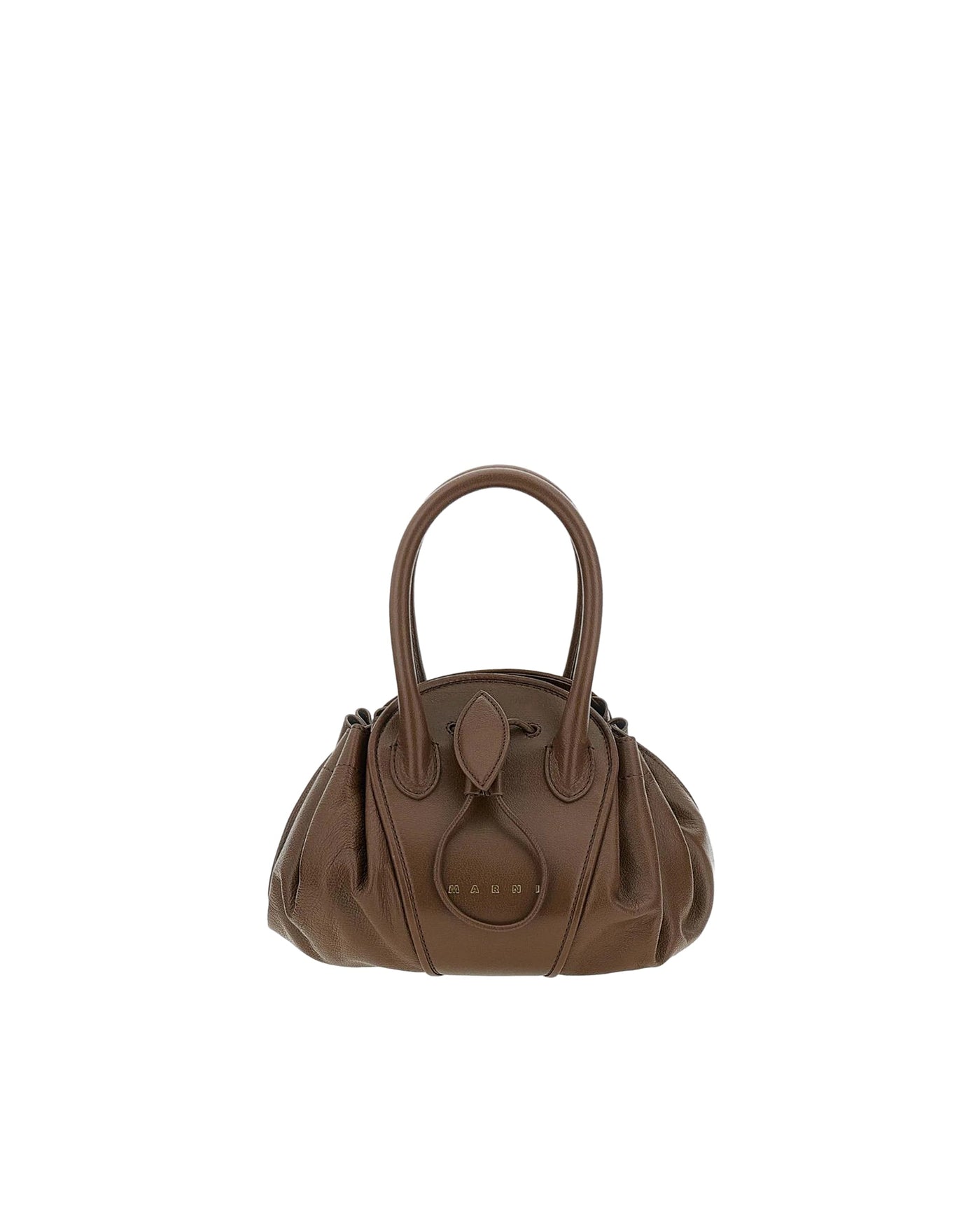Marni Top Handle Bag — Brown