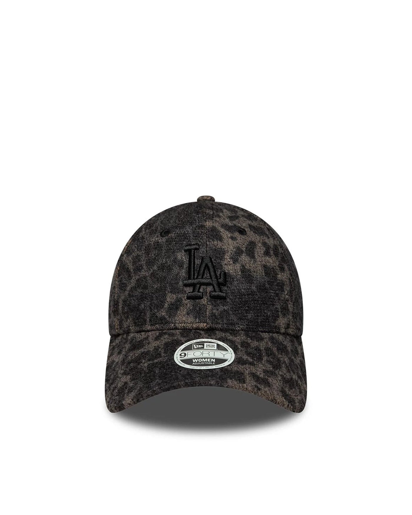 New Era Cap 60915728 Leopard-Print Baseball — Black Undervisor: Cotton; Crown Caps