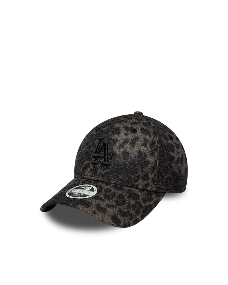 New Era Cap 60915728 Leopard-Print Baseball — Black Undervisor: Cotton; Crown Caps
