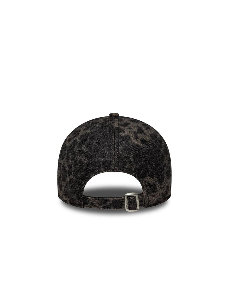 New Era Cap 60915728 Leopard-Print Baseball — Black Undervisor: Cotton; Crown Caps