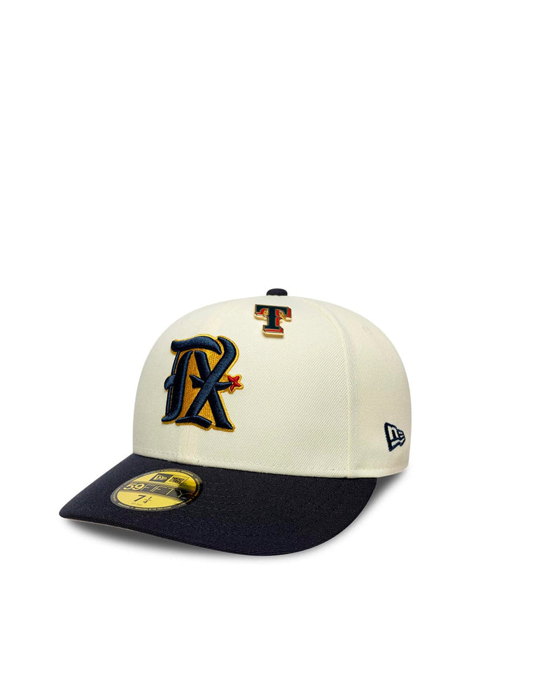 New Era Cap 60915730 Texas Rangers Logo Baseball — Navy Caps