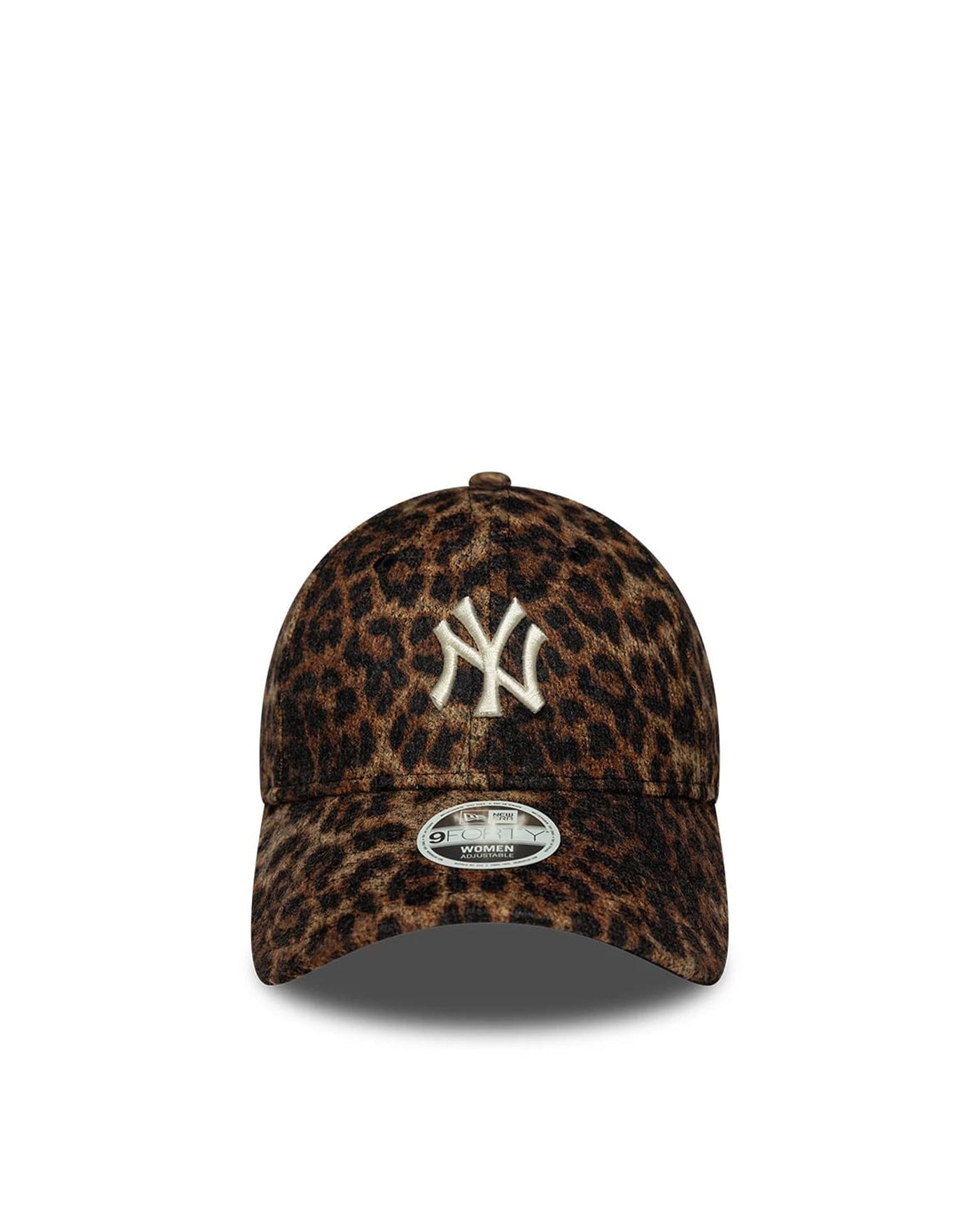 New Era Cap 60915734 Leopard Print Baseball — Brown Undervisor: Cotton; Crown Caps