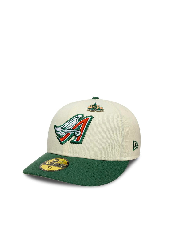 New Era Cap 60915762 Embroidered La Angels Logo Baseball — Green Caps
