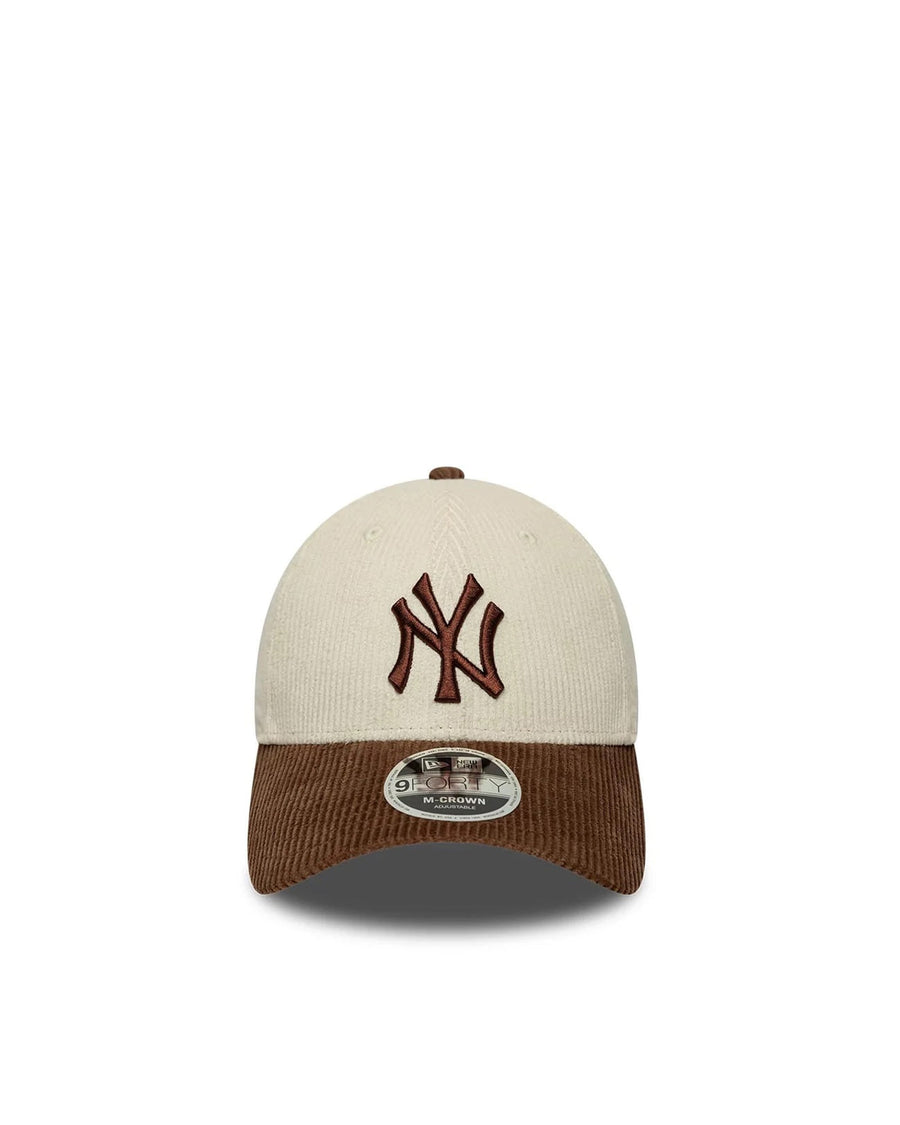 New Era Cap 60915868 Ribbed Corduroy Baseball — Beige Caps