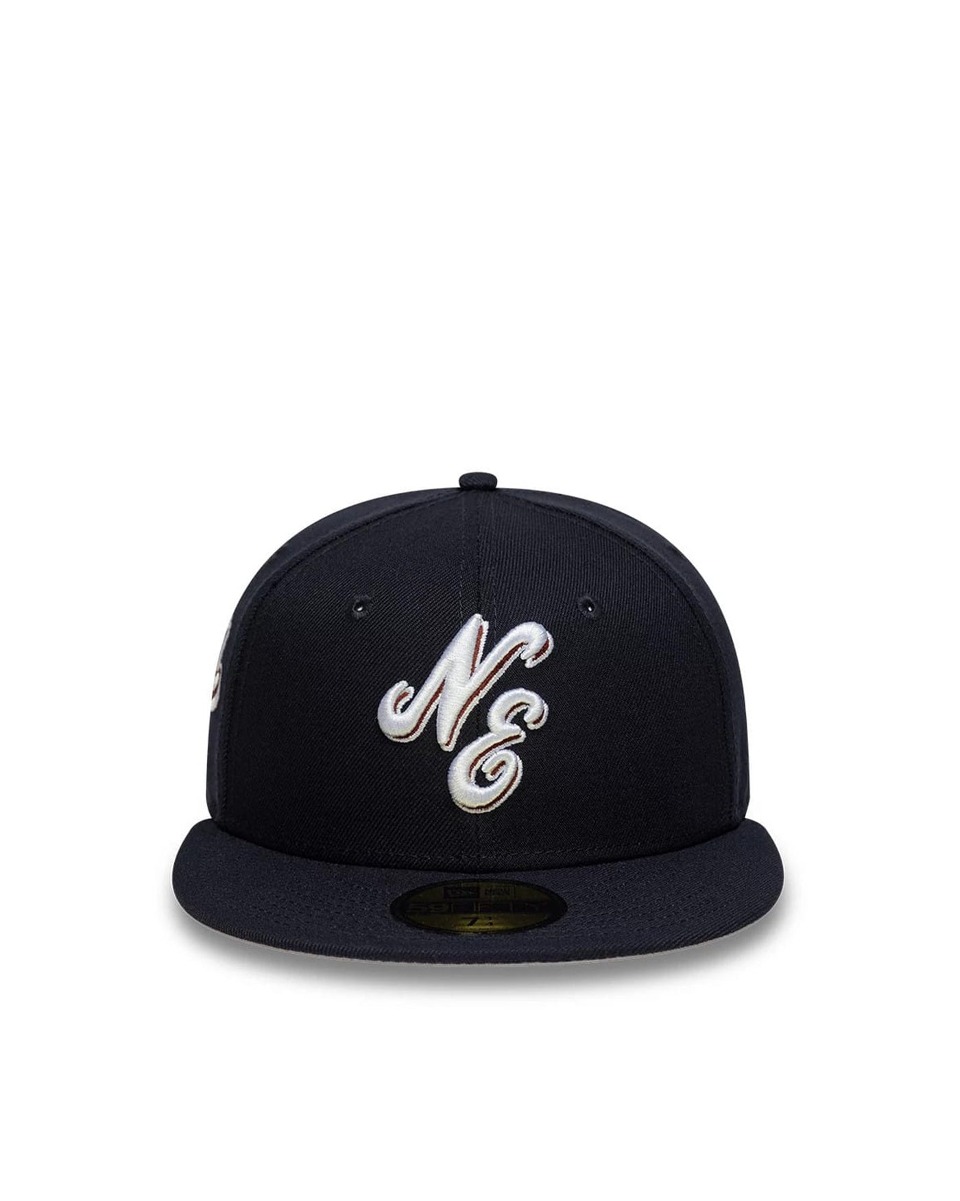 New Era Cap 60915974 Heritage Script Logo Baseball — Navy Crown Caps