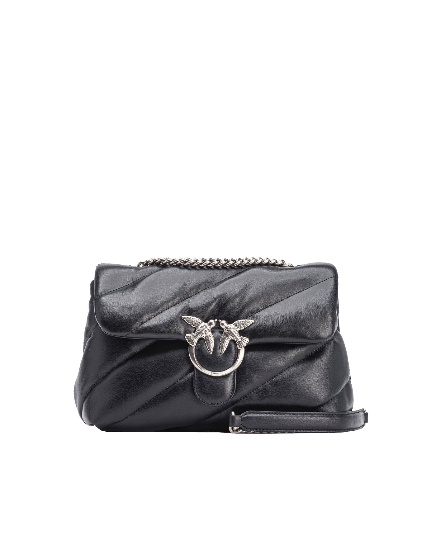 Pinko Love Puff Shoulder Bag — Black
