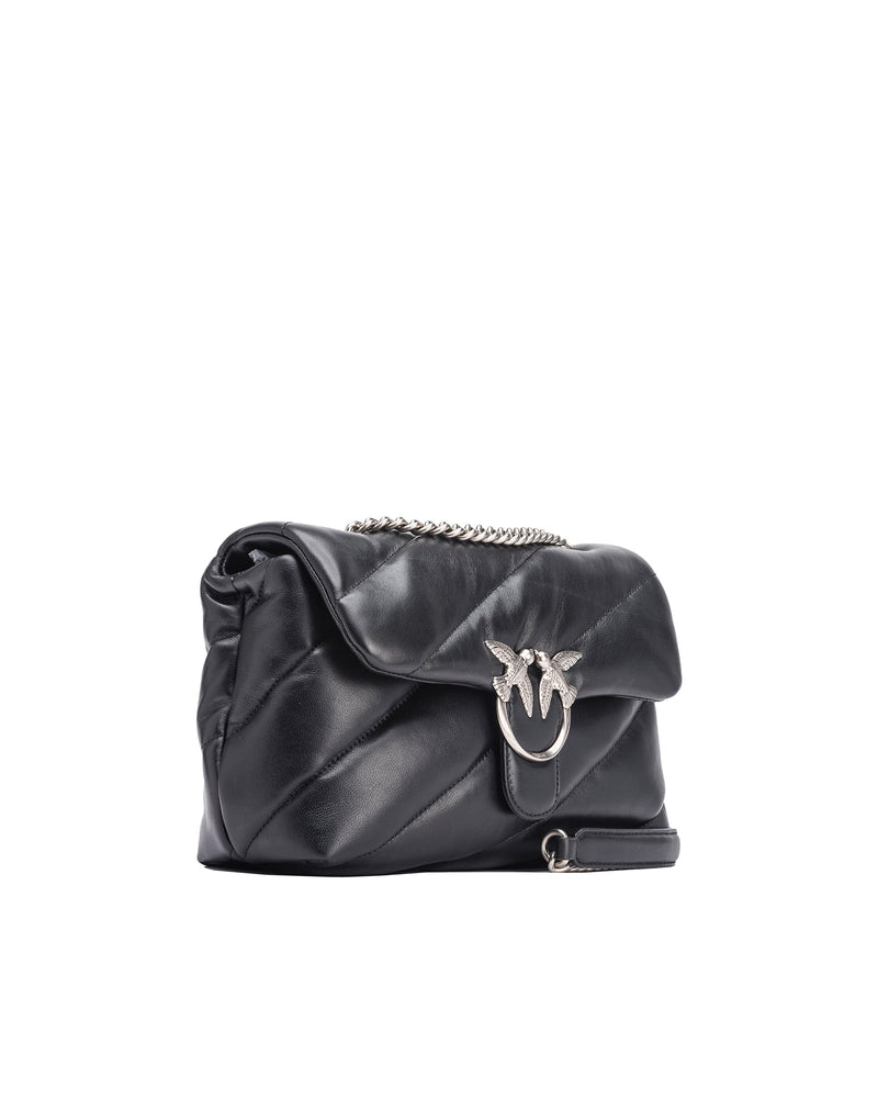 Pinko Love Puff Shoulder Bag — Black