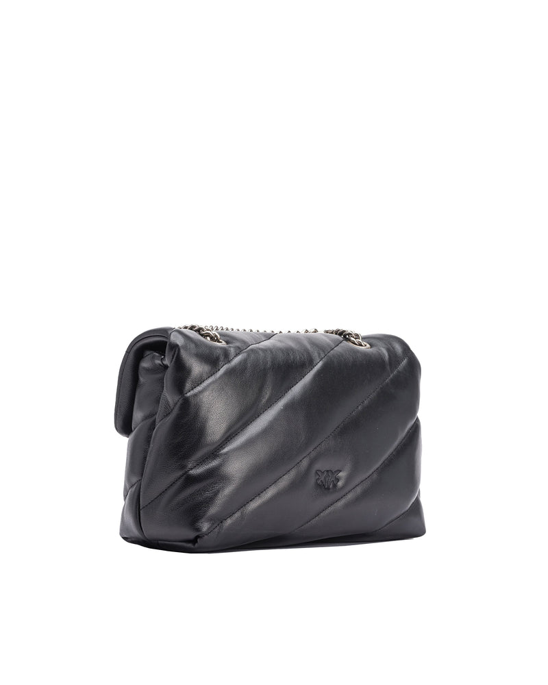 Pinko Love Puff Shoulder Bag — Black