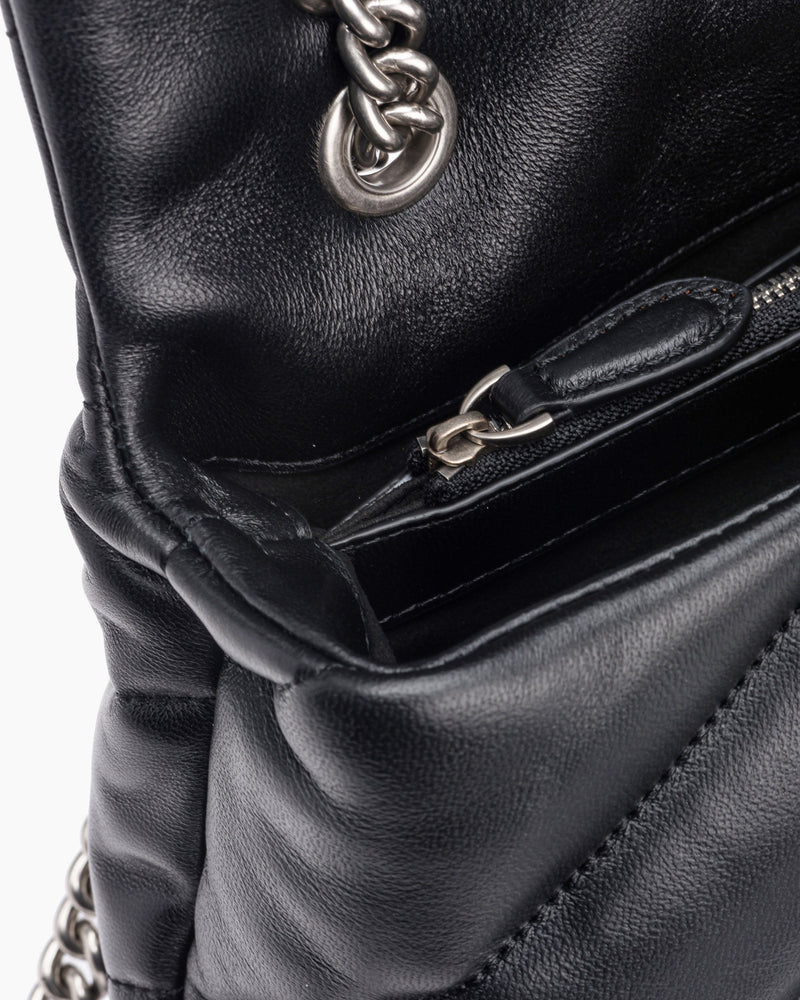Pinko Love Puff Shoulder Bag — Black