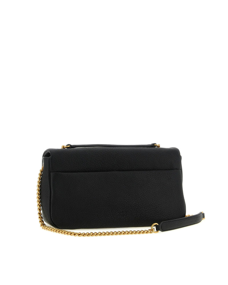 Pinko Love Shoulder Bag — Black